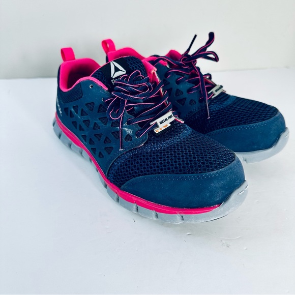 Reebok Sublite Safety/Work Steel Toe Sneakers, Size: women US 6.5 W - Picture 4 of 14
